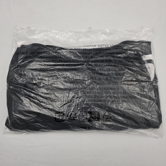 Supreme Wrapped Half Zip Hooded Black Sweater - Picture 9 of 10